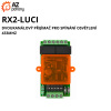RX2-LUCI - dvoukanálový přijímač pro spínání osvětlení 433MHz